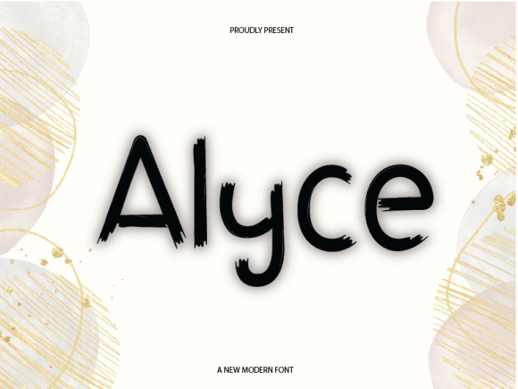 Alyce: A Fresh Script Font for Modern Editorial Design