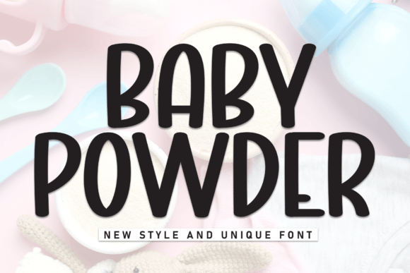 Baby Powder Font: A Handwritten Typeface for Modern Web Design