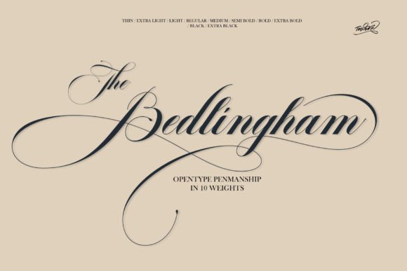 Bedlingham Font: Elevate Your Campaign Visuals
