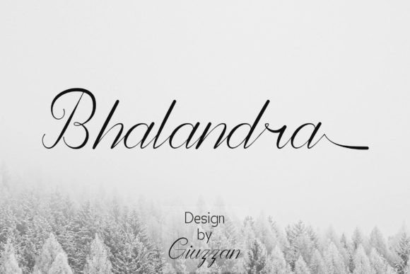 Bhalandra: A Chic Handwritten Typeface for Modern Web Design