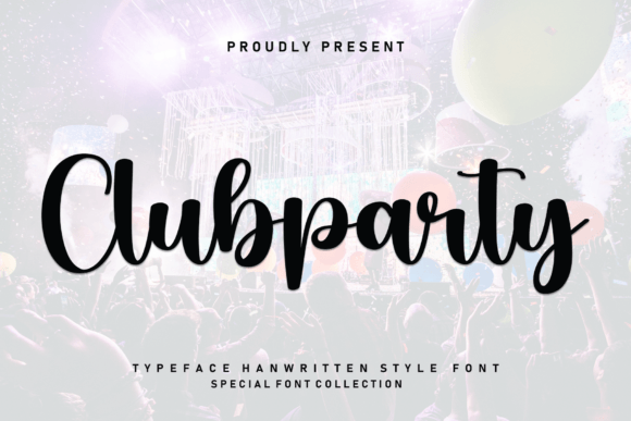 Clubparty: The Elegant Handwritten Font for Crafters
