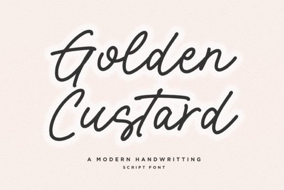 Golden Custard Font Review for Elegant Web Design