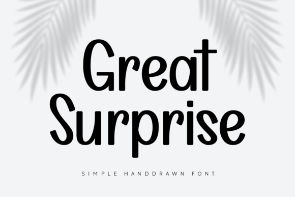 Great Surprise: A Hand-Drawn Typeface for Authentic Branding