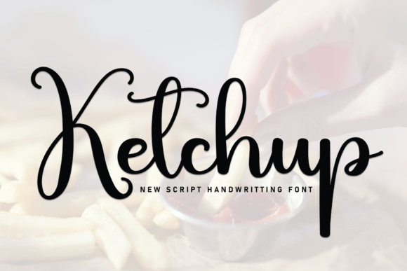 Ketchup Font Review: A Handwritten Typeface for Small Business Branding