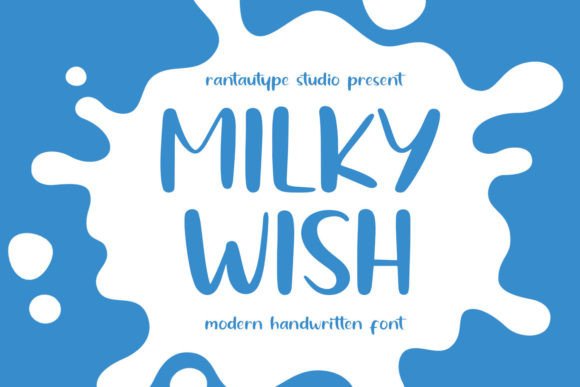 Milky Wish: A Magical Script Font for Handmade Creators