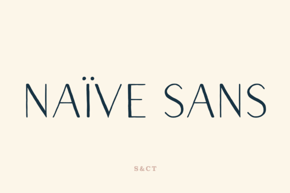 Naive Sans Shake: The Perfect Handwritten Font for Crafters