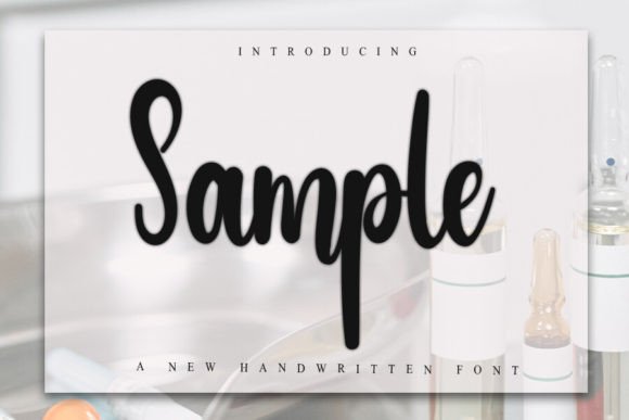 Sample Typeface: A Festive Script for Holiday Web Design