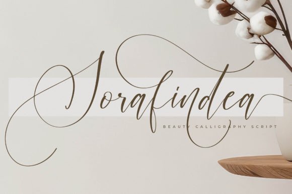 Sorafindea: A Luxury Script Font for Digital Branding