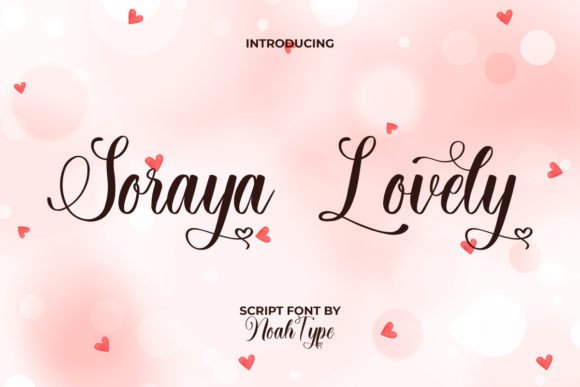 Soraya Lovely: The Perfect Script Font for Handmade Brands
