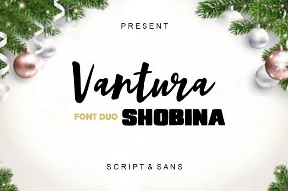 Vantura Shobina: The Dual-Style Font for Scroll-Stopping Campaigns