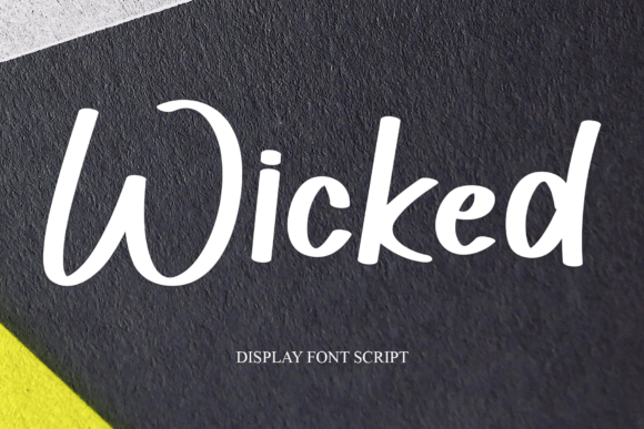 Wicked: A Modern Handwritten Font for Web Design